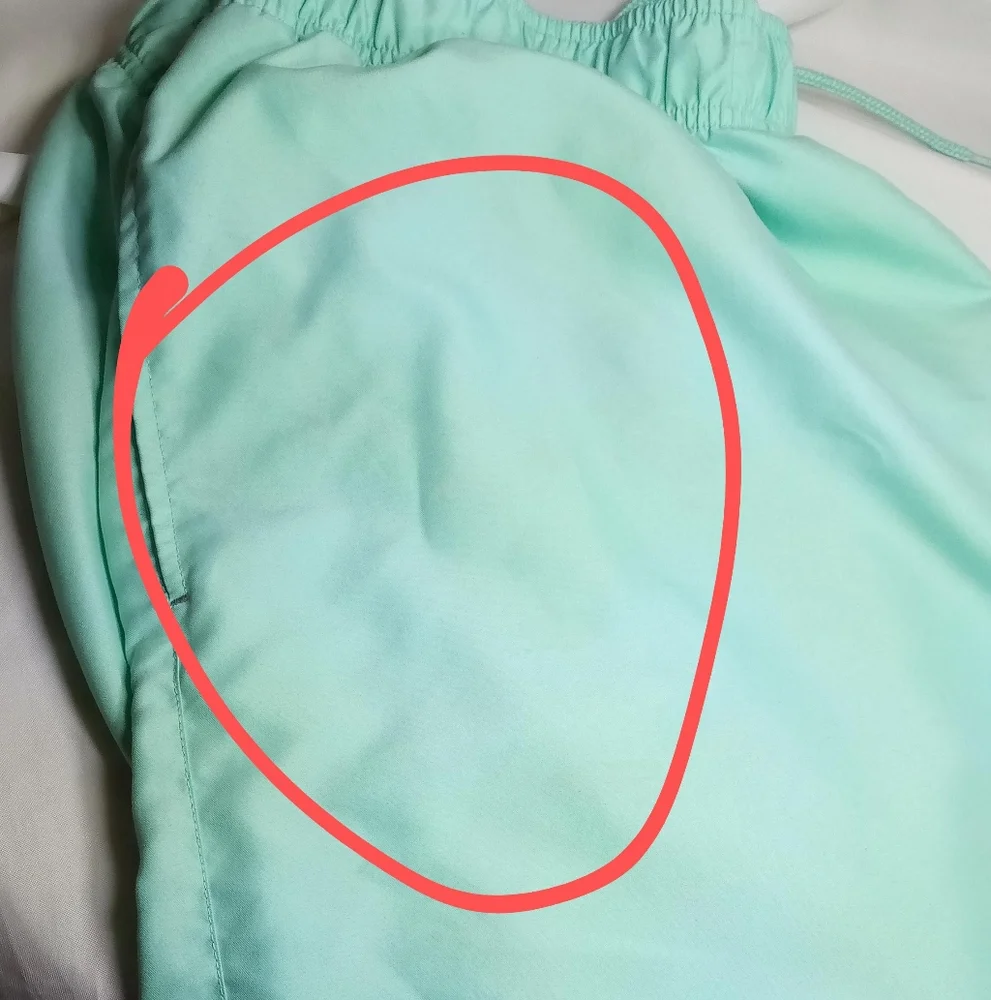 George Mint Green Men's Swim Shorts Sz 2XL